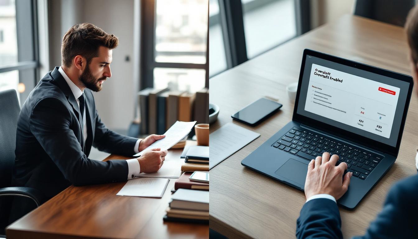 découvrez les principales différences entre un compte professionnel classique et un compte professionnel en ligne avec découvert, pour choisir la solution bancaire adaptée à votre entreprise.