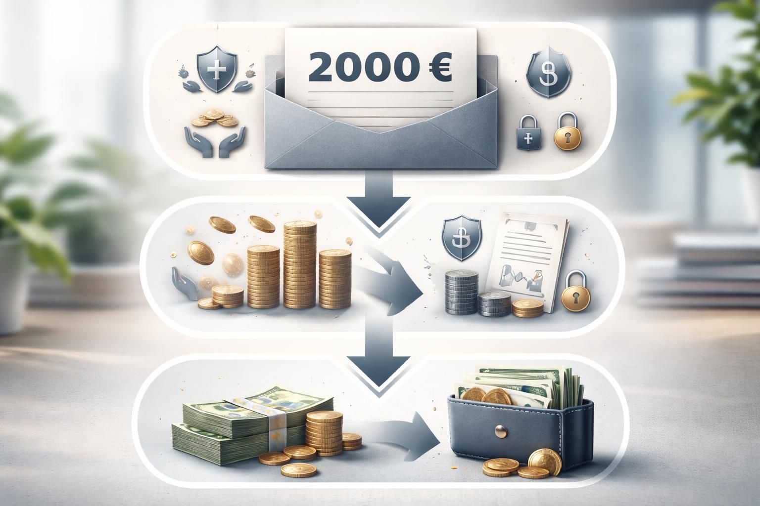 découvrez les étapes simples pour convertir 2000 euros brut en net et comprendre le calcul de votre salaire net à partir du brut.