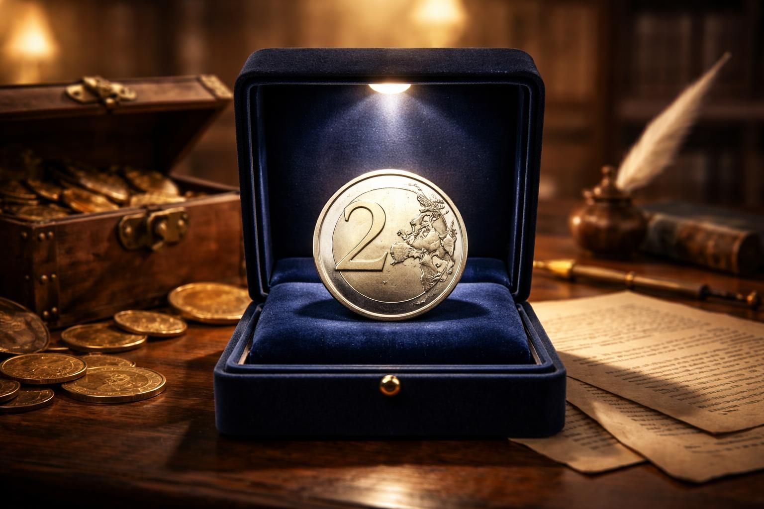 découvrez l'histoire captivante des pièces de 2 euros rares qui peuvent atteindre une valeur de 80 000 euros, entre anecdotes et collectionneur passionnés.